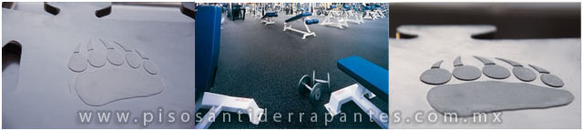 PISOS PARA GIMNASIO GRIZZLY MAT | PISOS ANTIDERRAPANTES |